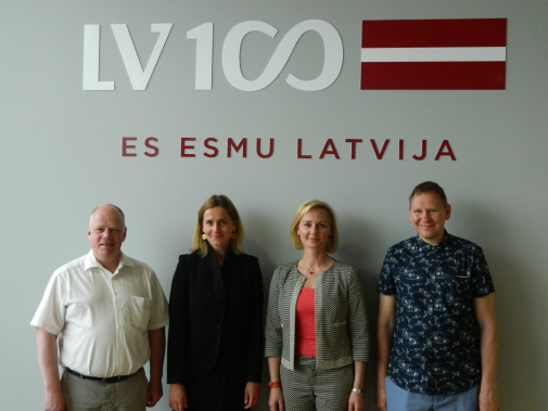 Latvijas Biatlona un Triatlona federācijas tiekas ar Latvijas valsts simtgades biroja vadību