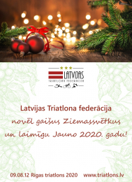 Latvijas Triatlona federācija novēl priecīgus svētkus!