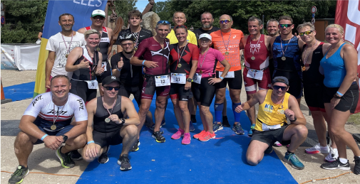 10. augustā Ventspils Tautas triatlons, 2. posms