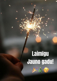 Laimīgu Jauno gadu!