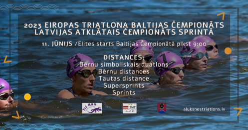 Alūksnes Triatlons jau SVĒTDIEN!