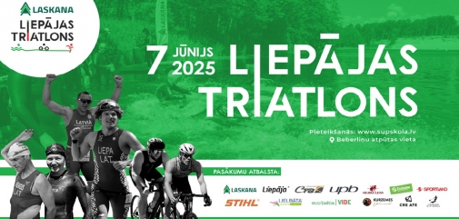 Laskana Liepājas Triatlons 2025 – esi daļa no izaicinājuma!
