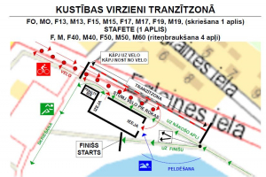 Tranzītzona 1,50 km + 40 km + 10 km