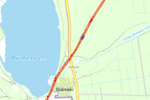 Olimpiskās distances riteņbraukšanas trases shēma
